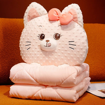 Snugly Soft Cartoon Character Throw Blanket