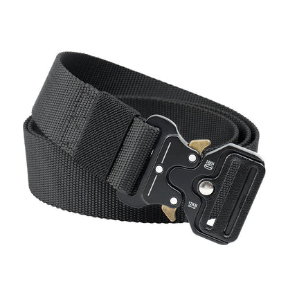 Durable Nylon Web Belt with Fast Release Metal Buckle - Halri