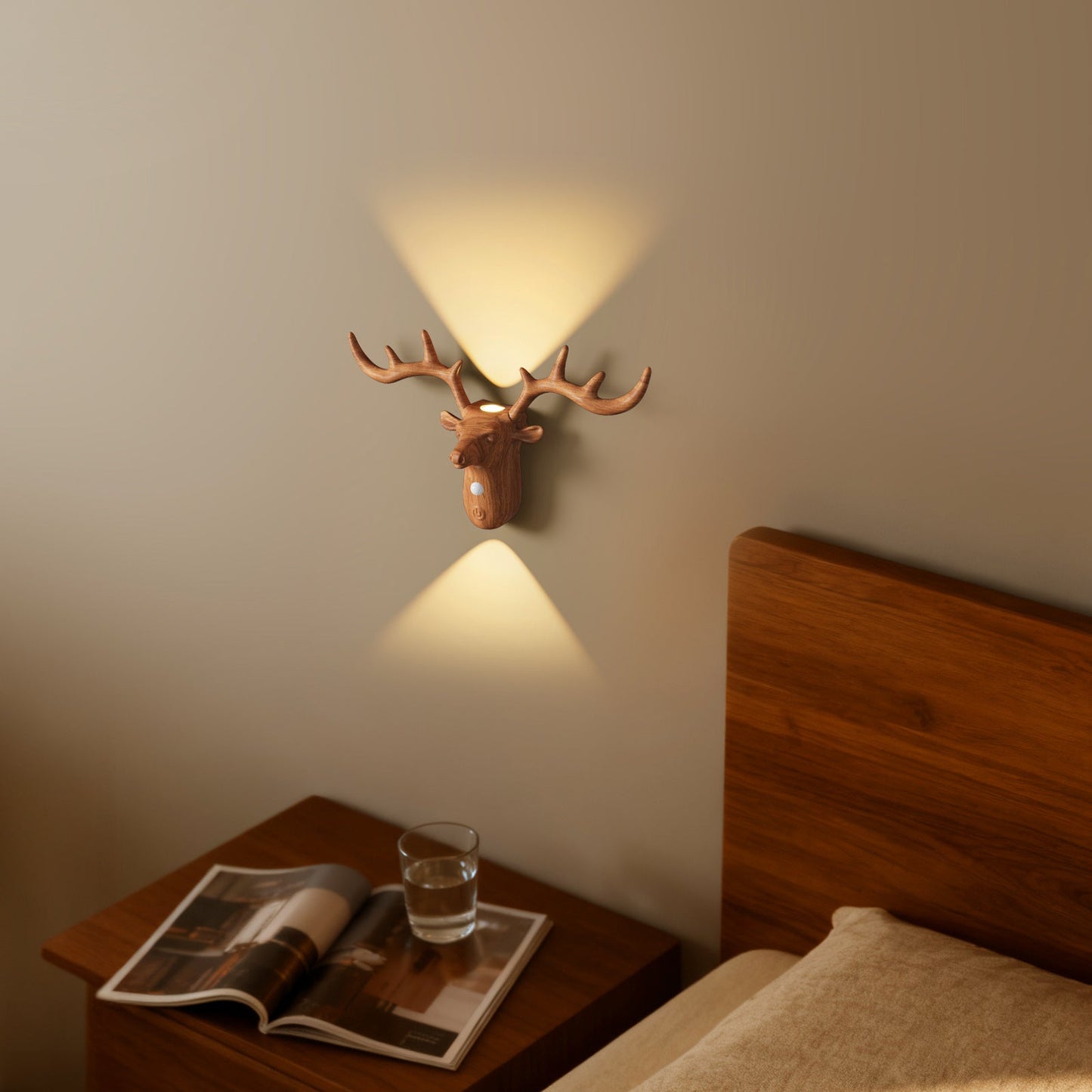 Smart Wireless Motion Sensor Bedside Lamp