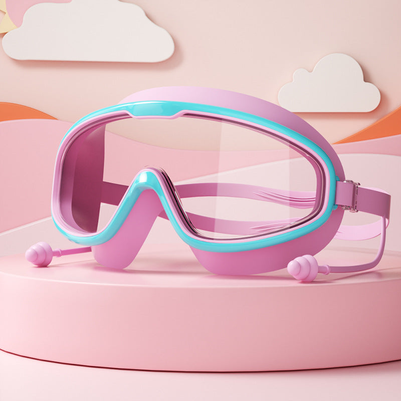 Kids Swim Goggles with Clear Vision Lenses