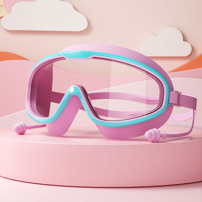 Kids Swim Goggles with Clear Vision Lenses