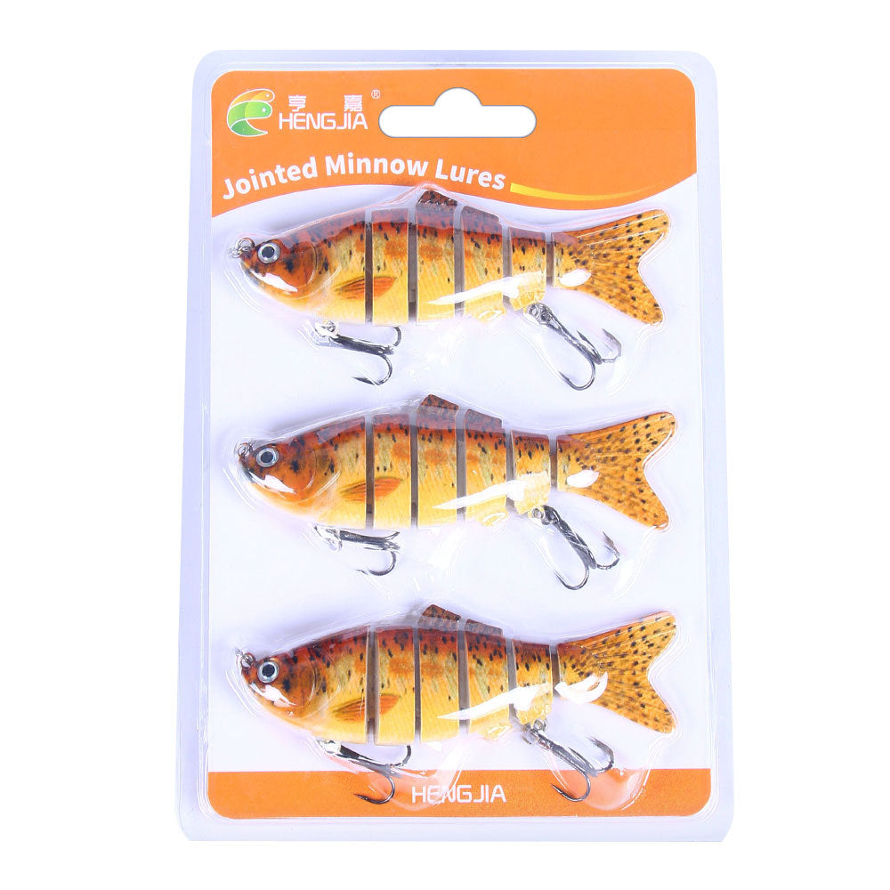 Realistic 6-Piece Fishing Bait Lures