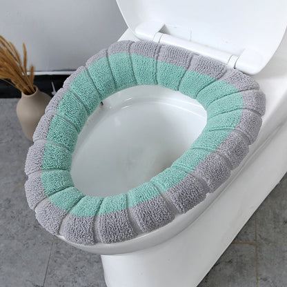Soft Cushioned Bathroom Toilet Seat Cover