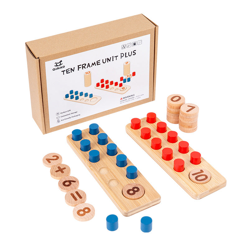 Fun Wooden Counting Board for Kids - Halri