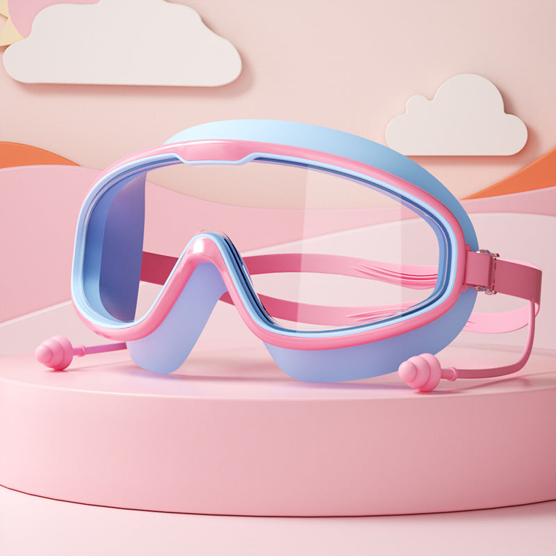 Kids Swim Goggles with Clear Vision Lenses