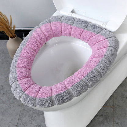 Soft Cushioned Bathroom Toilet Seat Cover