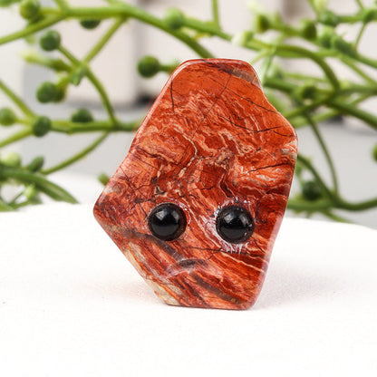 Unique Stone Hedgehog Figurine