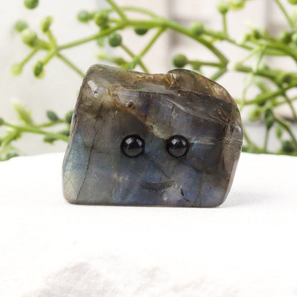 Unique Stone Hedgehog Figurine