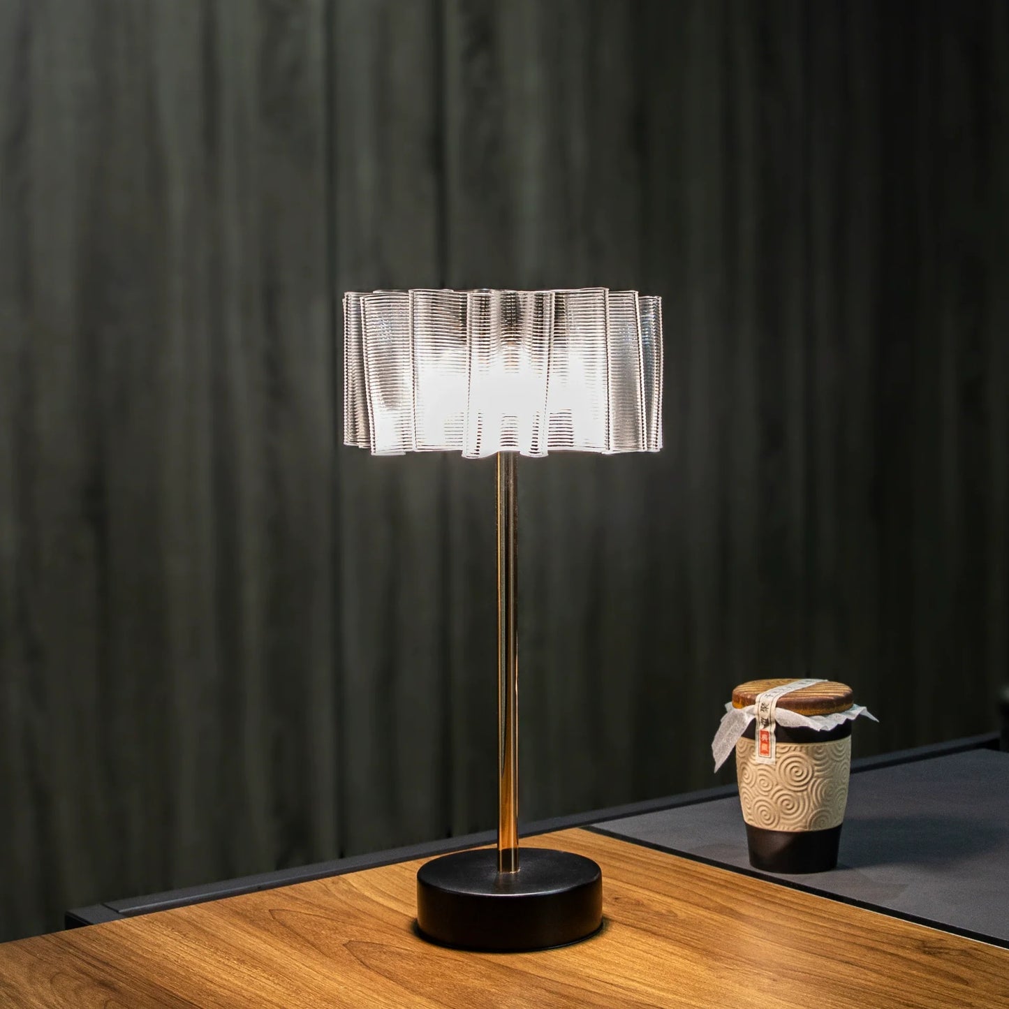 Folded Metal Portable Desk Lamp - Halri