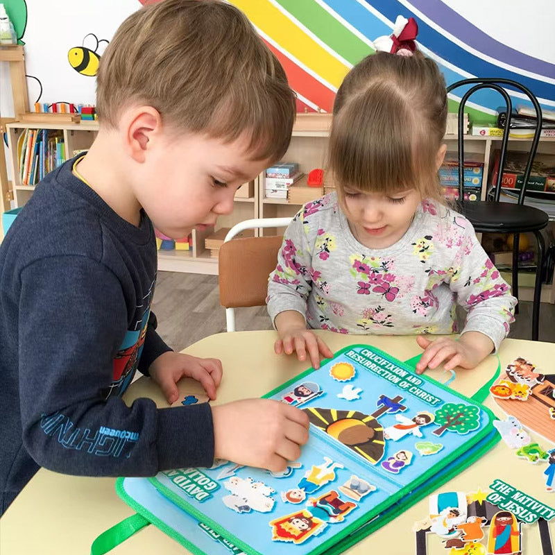 Educational Felt Storybook for Kids - Halri