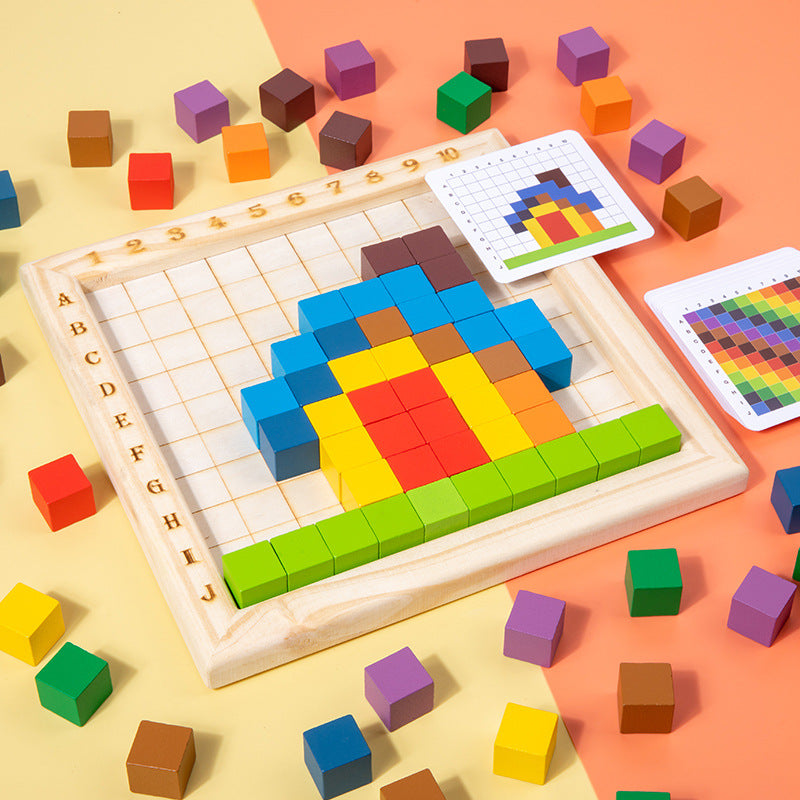Wooden Learning Alphabet and Number Set - Halri