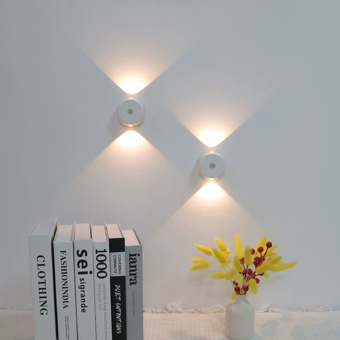 Motion Activated LED Night Wall Lamp for Bedroom Hallway - Halri