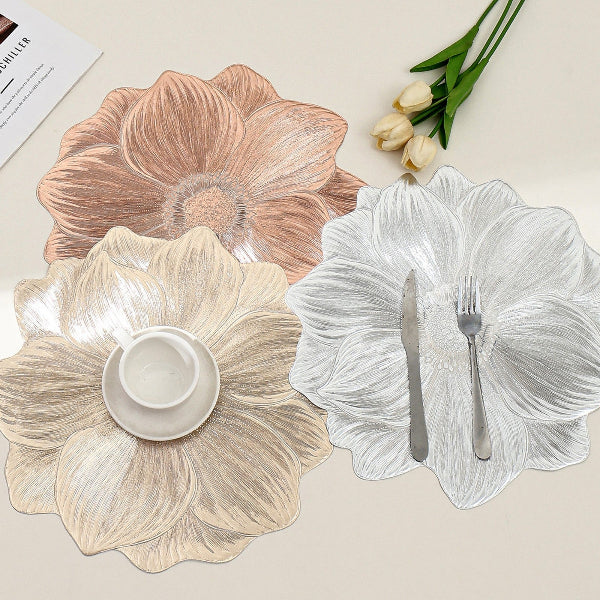 Colorful Floral Table Mat - Durable and Easy Clean - Halri