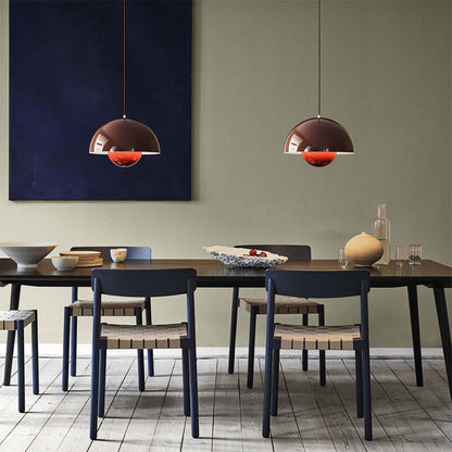 Simple Round Pendant Light Modern Ceiling Fixture