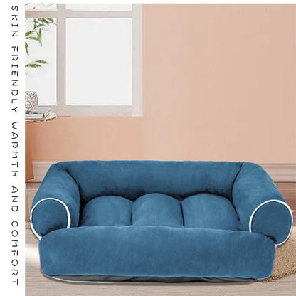 Plush Orthopedic Dog Bed for Joint Support and Comfort - Halri