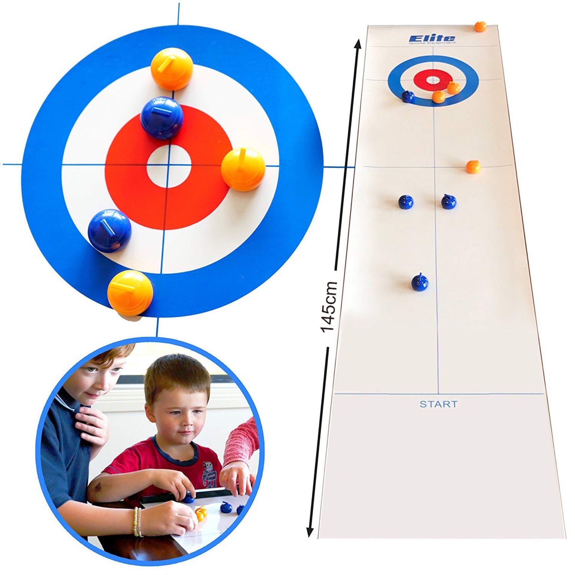 Fun Indoor Curling Table Game - Halri
