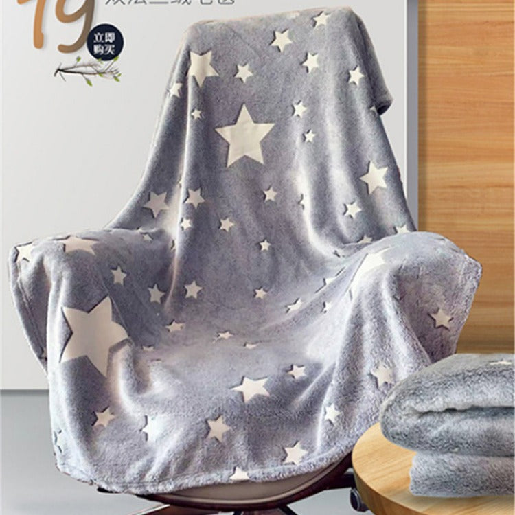 Sparkling Night Sky Throw Blanket - Halri