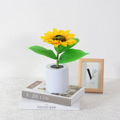Bright Floral LED Table Lamp