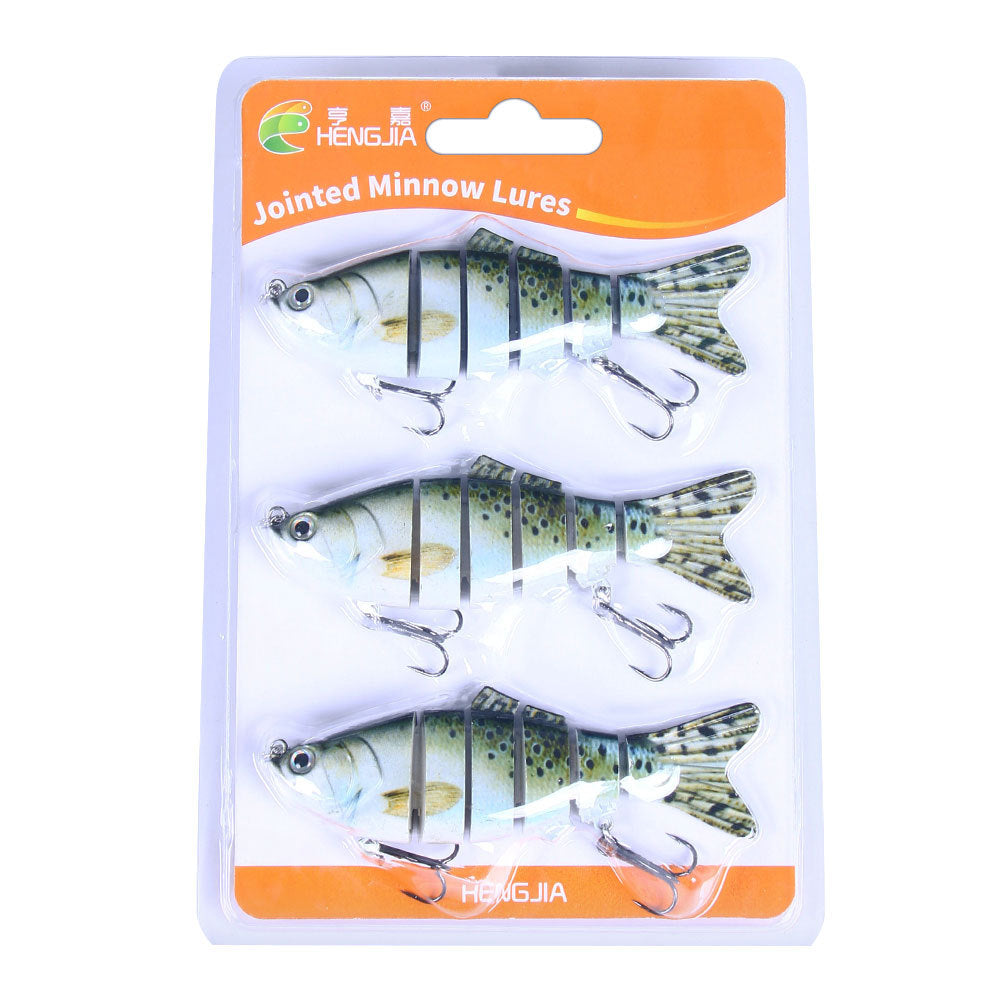 Realistic 6-Piece Fishing Bait Lures
