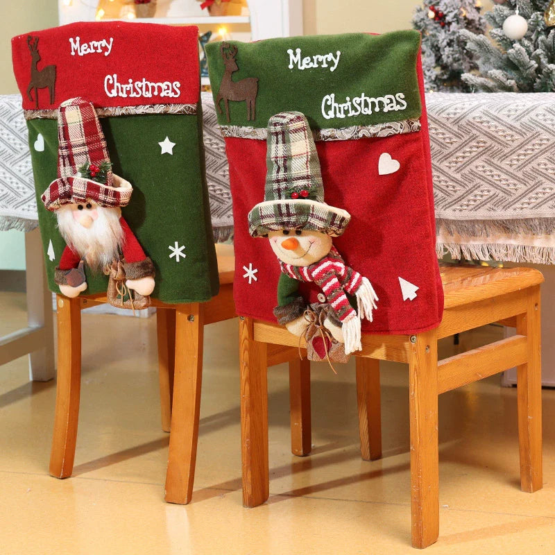 Fun Christmas Chair Seat Protector - Halri