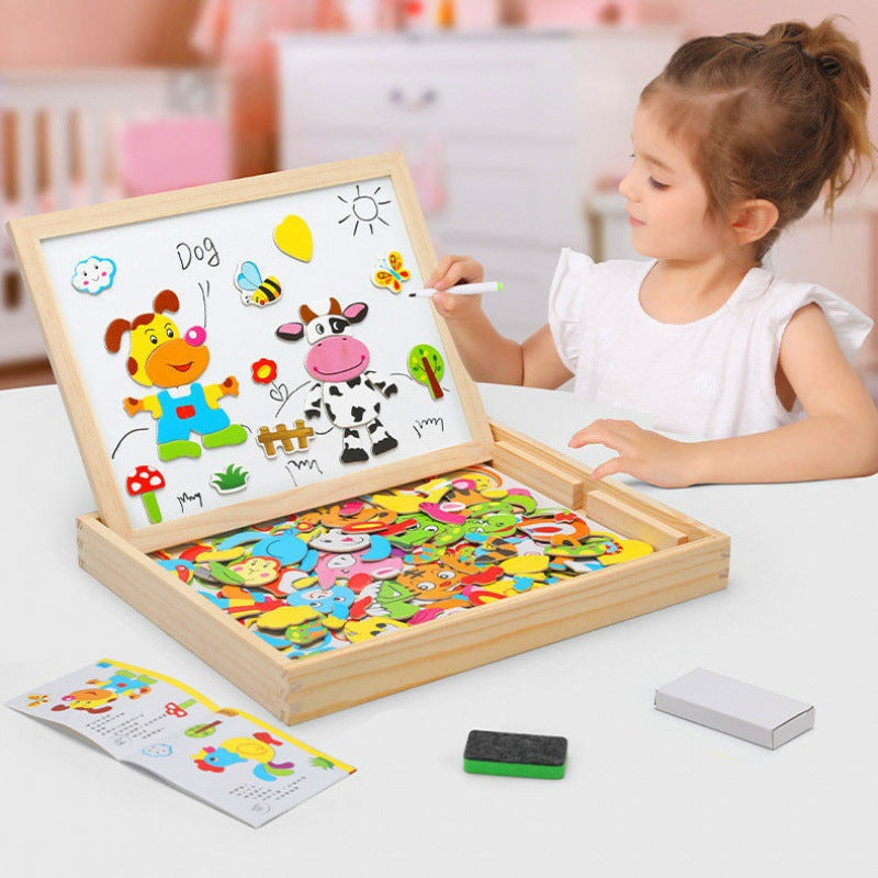 Learning Double Sided Drawing Table - Halri