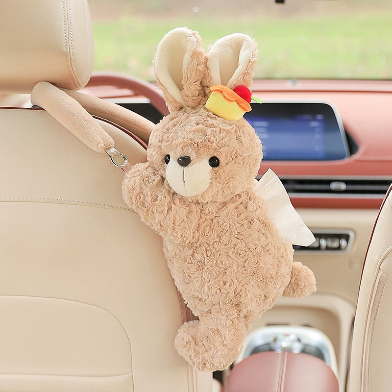 Soft Teddy Bear Tissue Holder