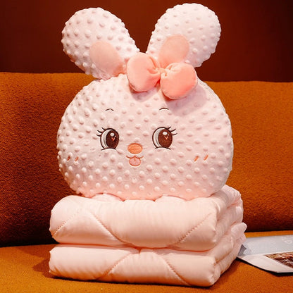 Snugly Soft Cartoon Character Throw Blanket