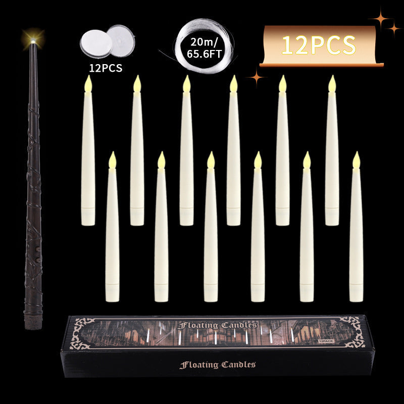 Enchanted Glow Candles With Wand