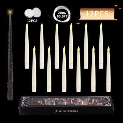 Enchanted Glow Candles With Wand