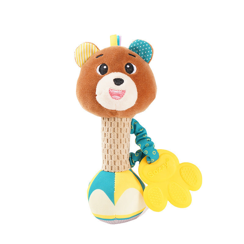 Gentle Silicone Teether Toy for Baby Relief