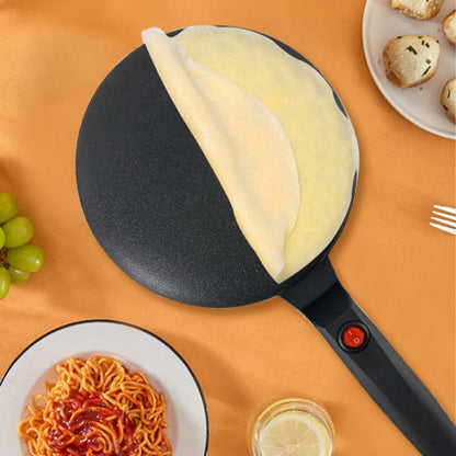 Easy Crepe Maker with Non Stick Plate - Compact Electric Cooker - Halri