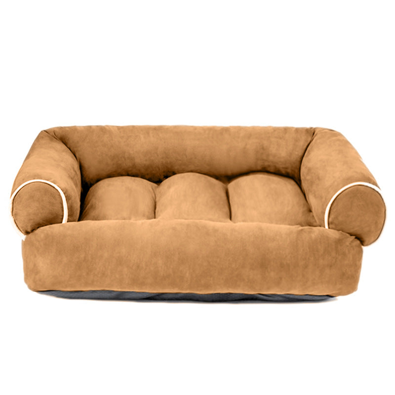 Plush Orthopedic Dog Bed for Joint Support and Comfort