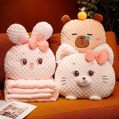 Snugly Soft Cartoon Character Throw Blanket - Halri