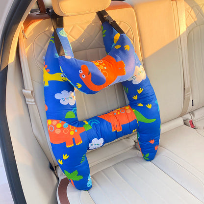 Cozy Car Headrest for Kids and Adults