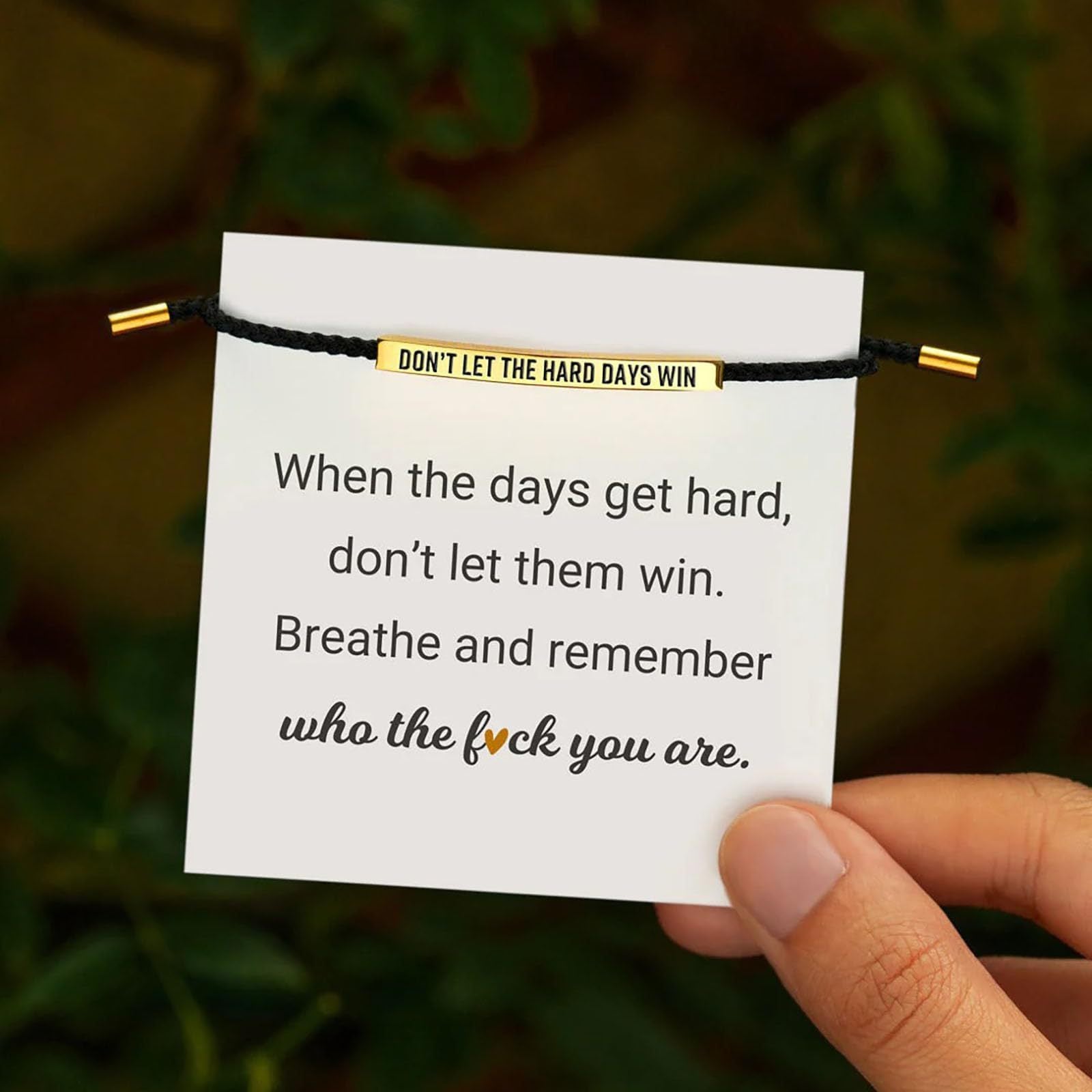 Inspirational Quote Bangle Bracelet - Halri