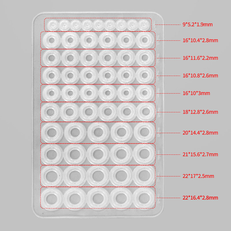 Heat Resistant Silicone O-Ring Seal Kit - Halri