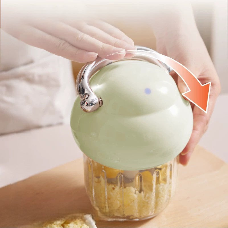 Compact Portable Electric Garlic Crusher - Halri