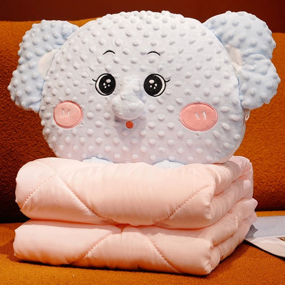 Snugly Soft Cartoon Character Throw Blanket