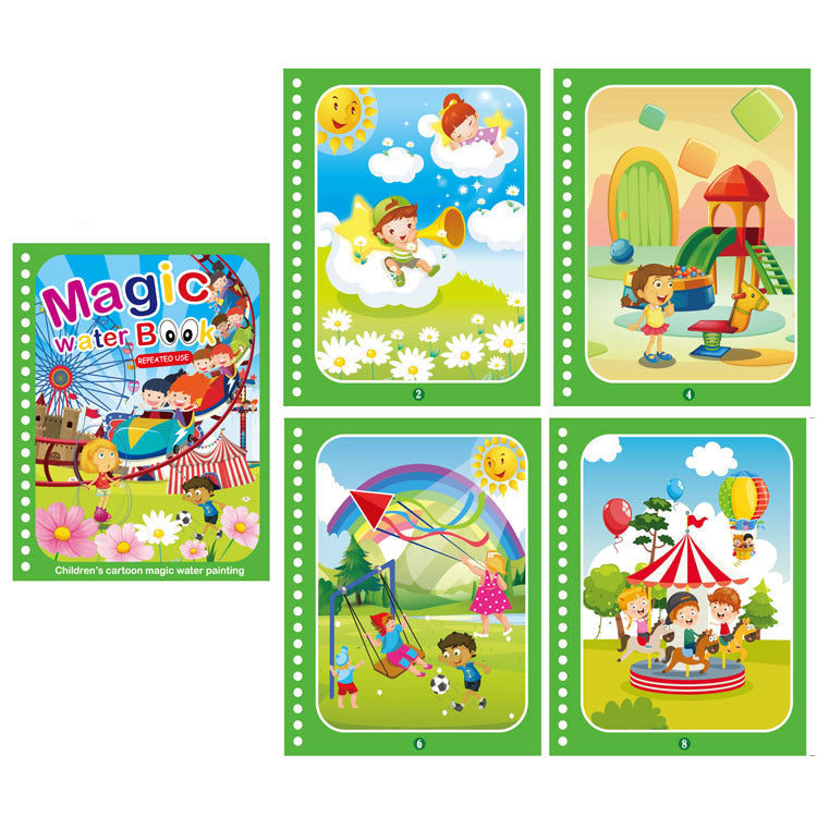 Fun Colorful Kids Activity Book