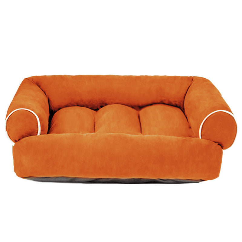 Plush Orthopedic Dog Bed for Joint Support and Comfort