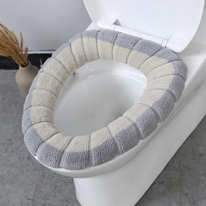 Soft Cushioned Bathroom Toilet Seat Cover
