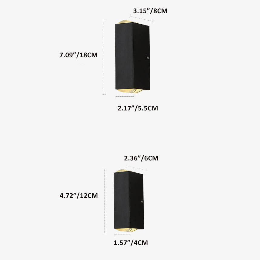 Weatherproof Bright Outdoor LED Wall Lamp