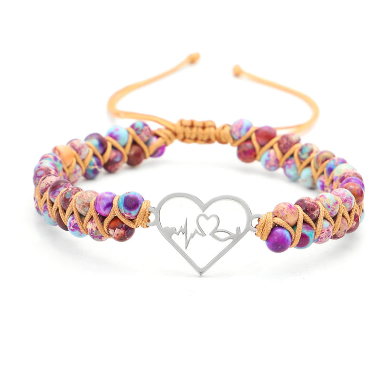 Lovely Grandma Pearl Beaded Bracelet - Halri