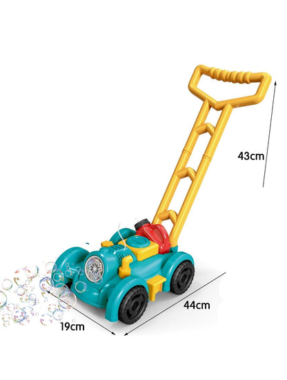 Fun Bubble Machine Trolley with Electric Wand - Halri
