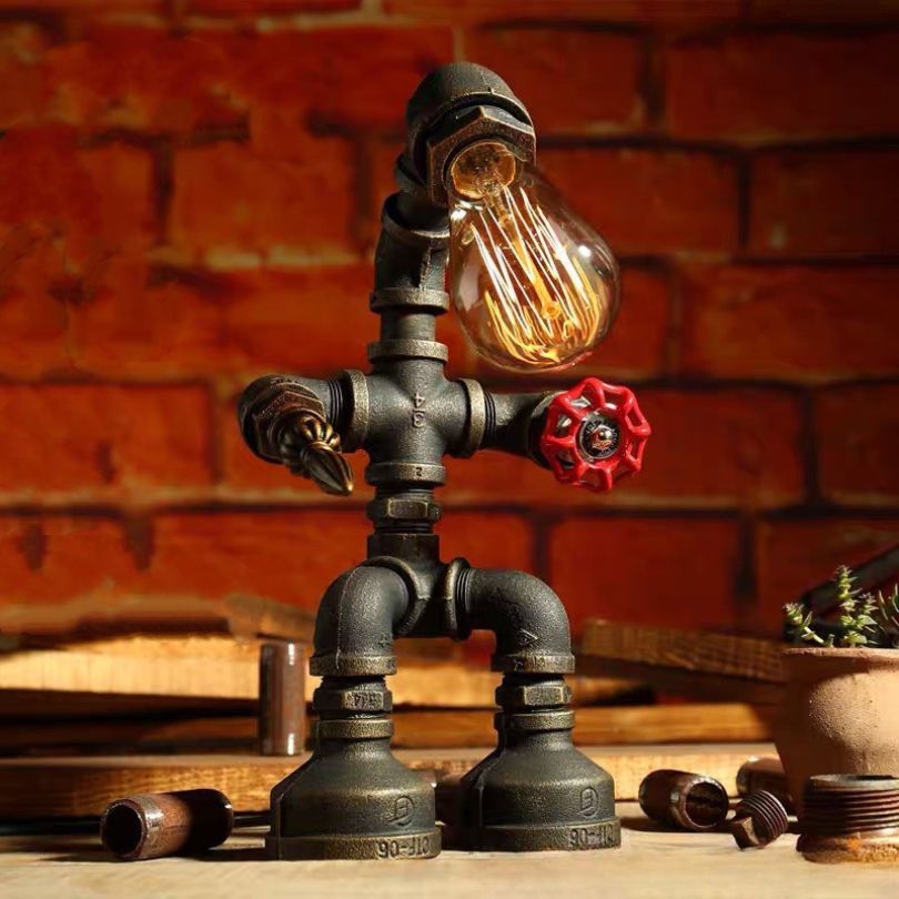 Vintage Industrial Table Lamp