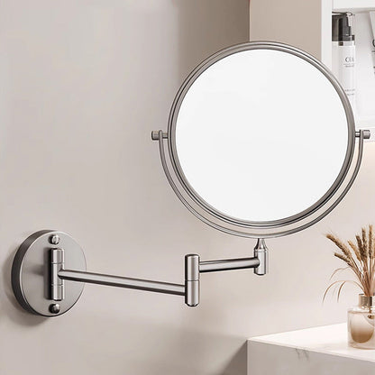 Adjustable LED Bathroom Mirror with 360° Rotation