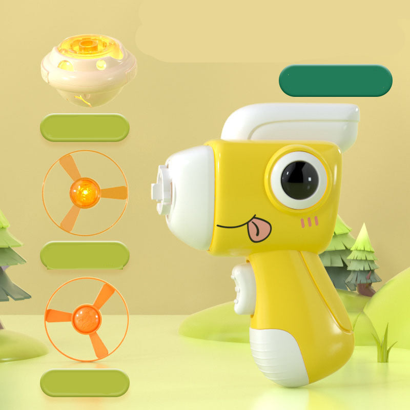 Fun Dinosaur Spin Top and Flying Disc Set