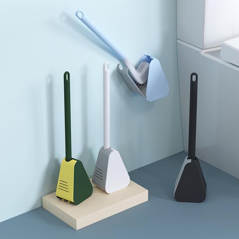 Extended Reach Toilet Brush Cleaner