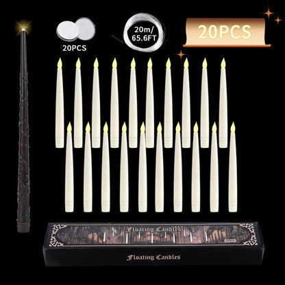 Enchanted Glow Candles With Wand