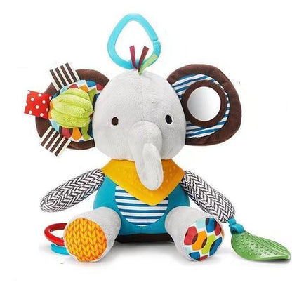 Soft Baby Teething Toy with Rattle and Silicone Teethers - Halri